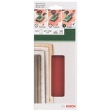 ▶ Juego de hojas de lijado para lijadoras orbitales (10 piezas) grano 180 Bosch