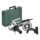 ▶ METABO Esmeriladora o  amoladora Metabo 603622850 W 11-125 11 Amp 11.000 RPM 4.5 pulgadas / 5 pulgadas amoladora angular con bloqueo