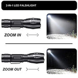 Linterna UV de luz negra, linterna UV LED 2 en 1, luz negra UV con 500 lúmenes, 4 modos, impermeable para ropa de mascotas, detección de hongos, pesca nocturna, viajes