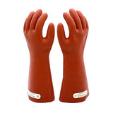 Guantes de goma aislados eléctricos para electricista, 12 KV, guantes de trabajo de seguridad de alto voltaje, aislantes para lineman