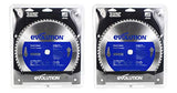 ▶ EVOLUTION POWER TOOLS Hoja de sierra de corte de acero, 14 pulgadas, 66 dientes (2 unidades)