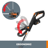 Worx WG163.8 GT 3.0 20 V PowerShare 12 Pulgadas sin Cable cortadora y bordeadora, 12 Pulgadas, 1 batería y Cargador rápido Incluido