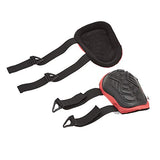 ▶AmazonCommercial Rodilleras TPR que no se casan, 9.5 pulgadas, color negro, 1 par