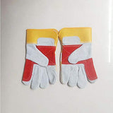▶ Guantes Soldador , Guantes Gruesos prácticos, Guantes Resistentes al Desgaste Resistentes al Corte, Soldador Guantes de Trabajo de construcción