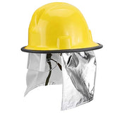 Casco de Seguridad para Bomberos, Papel de Aluminio Casco de Seguridad Equipo de Rescate de Emergencia Equipo para Bomberos, Trabajo, Hogar