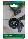 ▶ BOSCH Disco de corte para rueda de carburo (para material múltiple, Ø 50 mm, accesorios para Bosch Easy Cut&Grind)