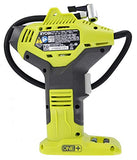 ▶ RYOBI Inflador de energía portátil para neumáticos [nuevo medidor digital] [18 voltios] [sin cable] [ONE+ sistema de batería] [P737D] (batería no incluida, herramienta eléctrica)