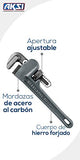 ▶ LLAVE PARA TUBO - AJUSTABLE - STILSON - MAXTOOL - LIGERA (18") Para plomería, talleres, mecánica automotriz e industria, ajustable y usada para apretar, aflojar o ajustar. Esta llave tiene gran versatilidad de ajuste de las dimensiones de la boca
