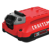 ▶ CRAFTSMAN Batería de Ion Litio de 20V 2.0Ah
