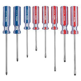 ▶ PRETUL Pretul  Juego de 8 desarmadores, mango de PVC