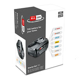 Alliance Starter Set Werkzeug-batería recargable y cargador 18V 4Ah Li-Ion Bosch Home and Garden