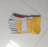 ▶ Guantes Soldador , Guantes Gruesos prácticos, Guantes Resistentes al Desgaste Resistentes al Corte, Soldador Guantes de Trabajo de construcción