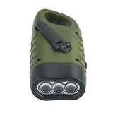 🔦 Linterna recargable Simpeak [2 unidades] Linterna de mano con manivela solar, linterna LED recargable de emergencia, linterna de supervivencia, dinamo rápido para deportes al aire última intervensión