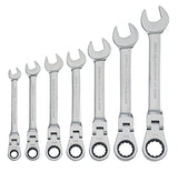 CRAFTSMAN Juego de Llaves Combinadas Métricas con Matraca Reversible 7 Piezas