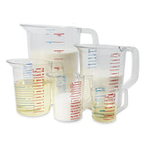 Rubbermaid Commercial Products FG321000CLR - Vaso medidor, 1 taza, transparente, FG321000CLR