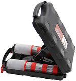 ▶ Twinkle Star - Kit de bengalas de emergencia LED estroboscópicas de seguridad para carretera con base magnética, soporte desmontable, caja de almacenamiento sólida (juego de 4)