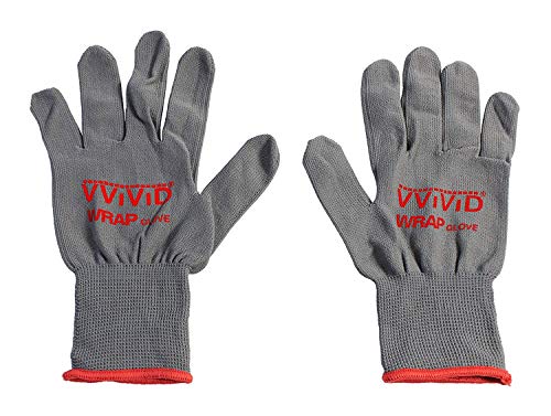▶ Par de guantes aplicadores antiestáticos profesionales de vinilo gris (paquete económico, 6 pares)