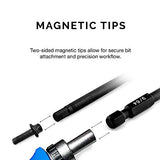 ▶ NEIKO Hex Allen Power Bit Set, 11-Piece SAE Sizes 1/16 to 5/16 | Magnetic Hex Head Bits | 3 Quick Release Shanks | Premium S2 Steel | Compatible with Power Drills and Impact Drivers