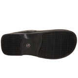 Skechers, Mocasines sin Cordones para Hombre, Oswald - Balder 76778, Negro, 26 Ancho Medio