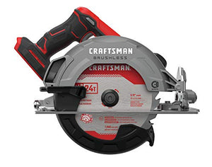 Sierra Circular de corte  7-1/4 Pulgadas 20V Inalámbrica sin Carbones y sin Bateria Incluida CMCS550B CRAFTSMAN