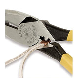 Alicates de crimpado de lineman, diseño aerodinámico de alto apalancamiento hecho de acero endurecido por inducción, 9 pulgadas Klein Tools