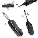 ▶ MILWAUKEE Multiherramienta Alicates Multiusos, TBONEEY Herramienta Multiusos 5-en-1 Multifuncional plegables alicates acero inoxidable Navaja Suiza Alicate Destornillador Herramienta Multifuncional, Ideal para de acampada, Montañismo y Senderismo