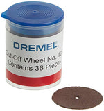 ▶ DREMEL -  Disco de corte Dremel 409, paquete de 36