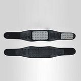 Healifty Faja Lumbar con Calefacción Terapia Magnética Soporte Ajustable para Aliviar Dolor Protección Deportes Unisex Talla XL (Negro)
