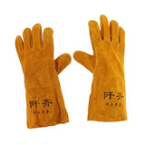 ▶ Guantes de soldador resistentes, para horno/parrilla/chimenea