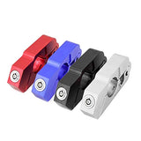 ▶  Candado para Motocicleta Universal Moto para Manillar Freno Ciclomotores Máxima Seguridad Anti robo con 2 llaves Acero Inoxidable (CPM5879) Rojo