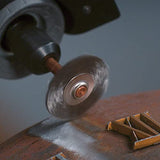 ▶ DREMEL - Cepillos de acero inoxidable 530-02 (paquete de 2), 1,9 cm de diámetro, amarillo