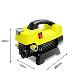 ▶ Lavadora eléctrica a presión, Lavadora a Chorro de 2200 W, Lavadora de automóviles de inducción de Alta Potencia, (Tubo a Prueba de explosiones, Olla de Espuma, Cepillo, Enchufe rápido de Cobre de e