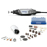 ▶ DREMEL - Kit de Perforadora de Velocidad Variable de 120 Voltios con un Acoplamiento y 25 Accesorios
