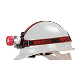 MIKELS lampara tipo minero con leds incluye 3 pilas aaa