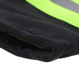 ▶ Guantes de protección contra incendios con correa reflectante resistente al fuego equipo de seguridad