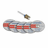 ▶ DREMEL - Kit de Discos de Corte Ez Lock, 6 Piezas