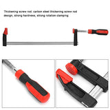 Herramientas Carpintería Abrazadera de carpintería F, abrazadera de estilo F de 300 mm, abrazadera de carpintero, herramienta de mano para proyectos de bricolaje(300mm)