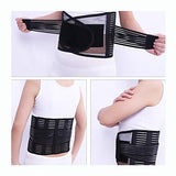 ▶ Cinturón de protección Lumbar , Material Malla Transpirable Perder Pesoabdominal Mejorar Postura Incorrecta Ajustable Aliviar El Dolor De Espalda Baja Faja Lumbar Hombre/Mujer