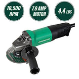 ▶ METABO Esmeriladora o Amoladora angular Metabo HPT de 4-1/2" | Interruptor de palanca sin bloqueo | 7,9 A | La circunferencia de agarre más pequeña de su clase | Motor de entrada de 900 W | Ligera | Mango de doble posición (G12SQ2)