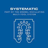 ▶ DREMEL -  Multi-Max MM20V-01 Kit multiherramienta oscilante inalámbrico con (1) batería, gris