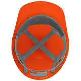 ▶ Casco de Seguridad Naranja Tipo Cachucha