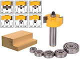 ▶ Juego bocas fresadoras 1/2" - 1/4"  conejeras