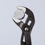 ▶ KNIPEX Cobra Tenaza para Bombas de Agua Hightech Recubiertos de Plástico Antideslizante, 300 mm, color gris