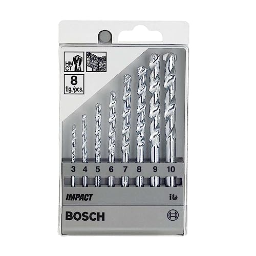 ▶ BOSCH Juego de Brocas  CYL-1 | 8pz