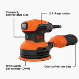 Lijadora de órbita aleatoria, 5 pulgadas, 2.4 amperios (BDERO200AEV)beyond by BLACK+DECKER