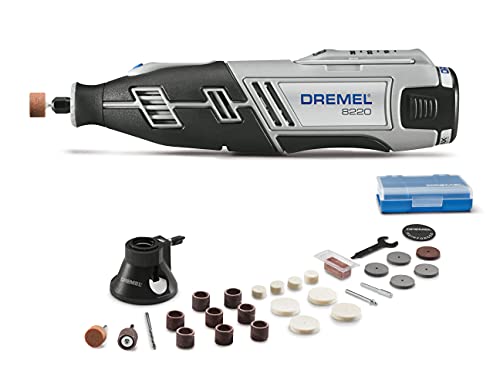 ▶ DREMEL  8220-1/28 Herramienta rotativa con 1 aditamento y 28 accesorios