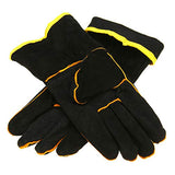 ▶ Guantes de soldador negros resistentes