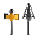 ▶ Juego bocas fresadoras 1/2" - 1/4"  conejeras