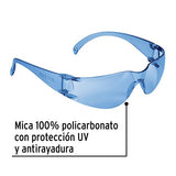 ▶ Lentes de seguridad, color azul, Pretul