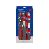 ▶ KNIPEX  Juego de alicates (4 unidades, en bandeja de espuma)